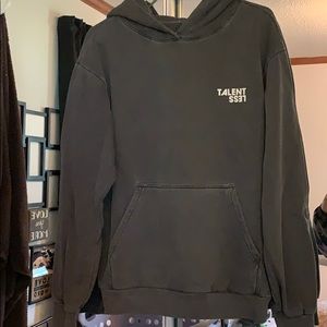 Scott Disick: Talentless Dark Gray Hoodie. Size L